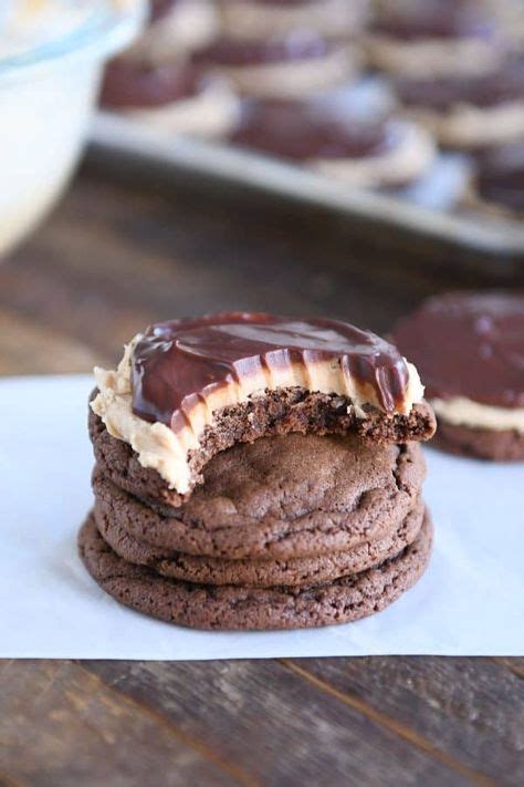 Chocolate Peanut Butter Buckeye Cookies Recipe Buckeye Cookies