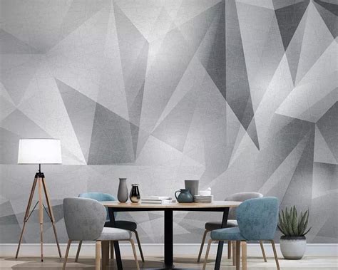 Beibehang Nordic Mural Wallpaper Modern Minimalistic Abstract Geometric