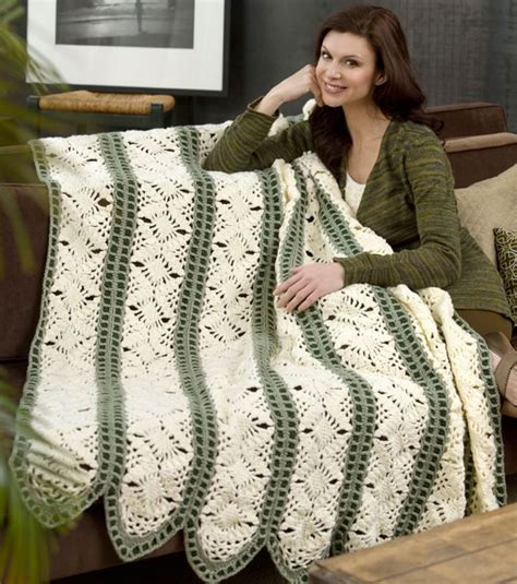 Fast Irish Panels Throw Lacy Crochet Afghans Afghan Crochet