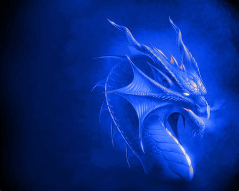 Cool Blue Dragon Wallpapers Top Free Cool Blue Dragon Backgrounds