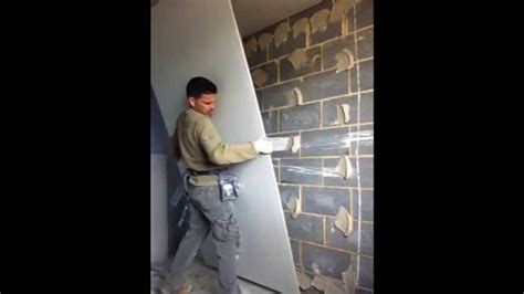 How To Plasterboard Dot Dab Dry Line A Wall Youtube