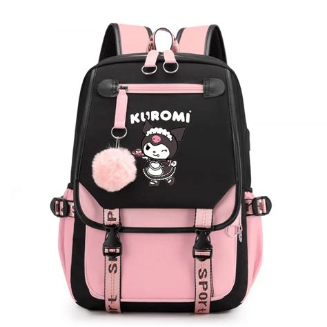 Buy Goodern Compatible For My Melody Kuromi Backpack With Usb Charging