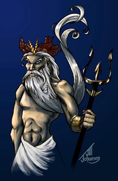 Poseidon Character Design By Jilljohansen On Deviantart