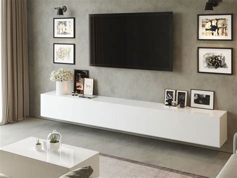 Large View Floating Tv Cabinet Tv Room Design Tv Cabinet Design