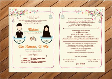 Download Desain Undangan Pernikahan Islami Cdr Seobbtpseo