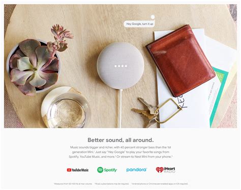 Google Nest Mini (2nd Gen) - Smart Speaker With Google ...