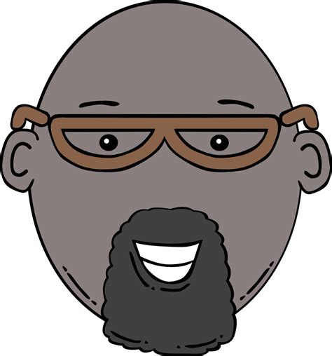 Onlinelabels Clip Art Man Face Cartoon