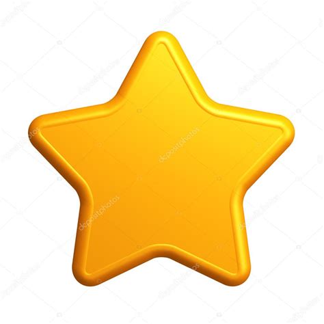 Isolated Yellow Star — Stock Photo © Auriso 1835162