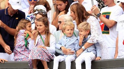 Federer just wants to spend quality time with his family now. Roger Federer's kids make money selling lemonade!