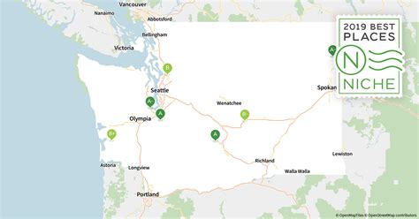 Map Of Washington State Cities And Rivers