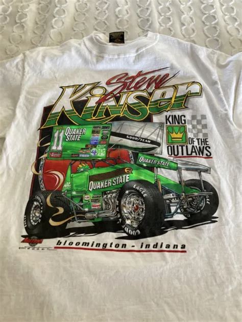 World Of Outlaws Sprint Car Steve Kinser Shirt Picclick