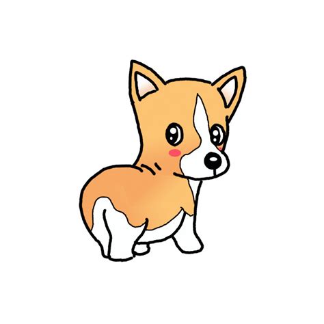 How To Draw A Corgi Step By Step Easy Drawing Guides Drawing Howtos