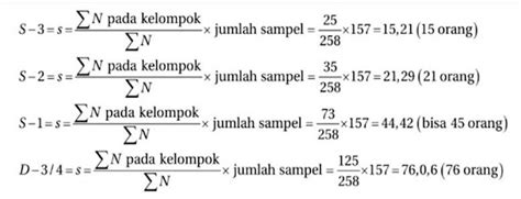 Teknik Menentukan Jumlah Sampel Penelitian