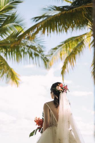 Chic Tropical Beach Wedding Philippines Wedding Blog