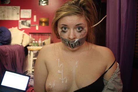 Naked Girls With Taped Mouths Photos Porn Photo