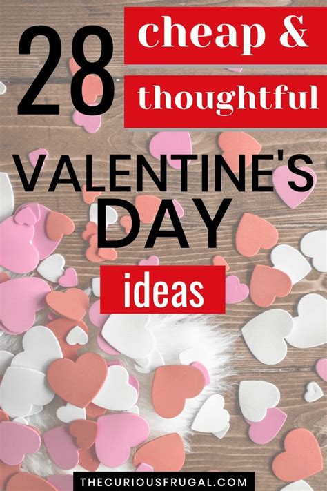 Cheap Valentines Day Ideas Fun Valentines Tips For Frugal Couples Cheap Valentine Cheap