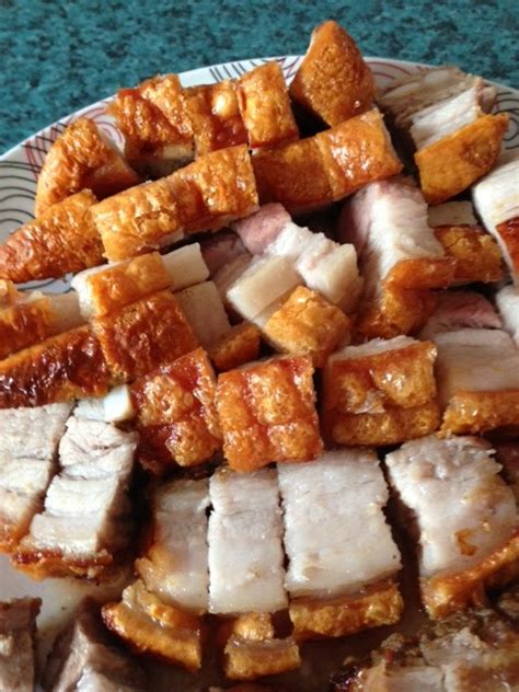 Chinese Roast Pork Siu Yuk ~ My Food Safari