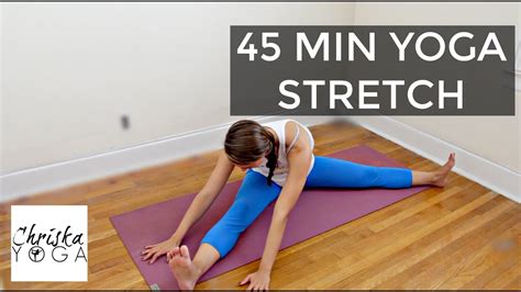 45 Min Full Body Yoga Stretch Yoga Stretches For Flexibility And