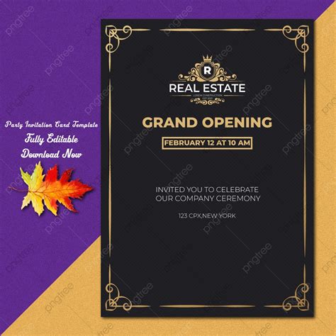 Corporate Invitation Card And Flyer Template Download on Pngtree