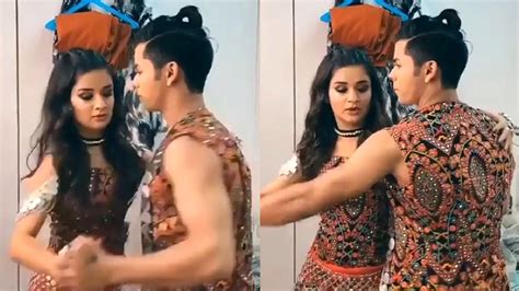 Avneet Kaur And Siddharth Nigam Dance Video On The Set Of Aladdin Youtube