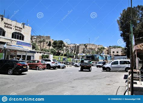 A View Of Hebron On The Palestinian Side Editorial Photography Image