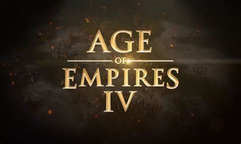 Age Of Empires Iv Adelanta Tráiler Fecha De Lanzamiento Y Una Beta