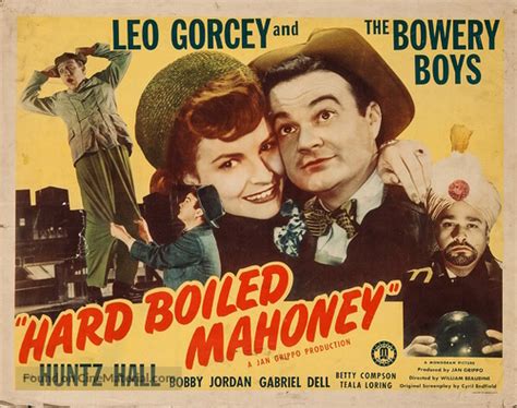 Hard Boiled Mahoney 1947 Movie Poster