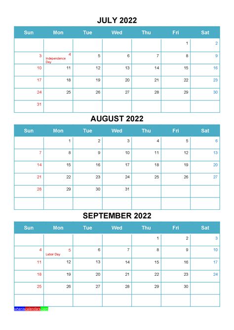2023 8 5 X 14 Inch Calendar Template Instant Download Etsy Canada