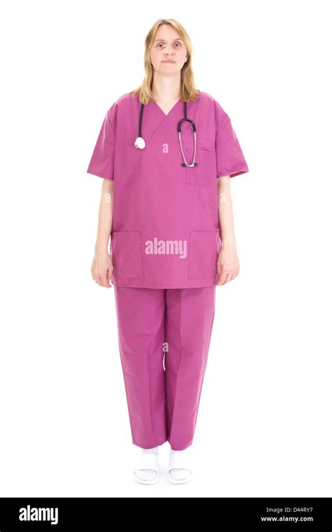 Serious Nurse Cut Out Stock Images And Pictures Alamy