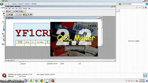 How To Make Qsl Card By Yourself Using Wb8rcr Qsl Maker Youtube