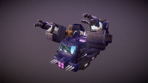 Helex Alt Mode Decepticon Justice Division 3d Model By Robcantuart