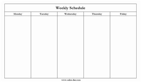 Weekly Calendar Printable Monday To Sunday Graphics Calendar Template