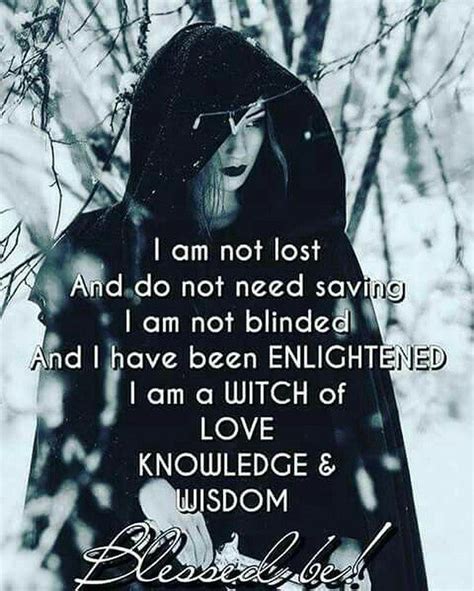 Blessed Be Witch Witch Quotes Knowledge And Wisdom