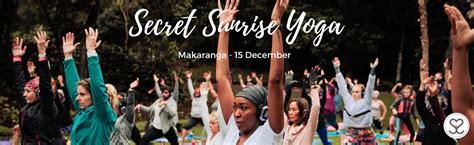 Book Tickets For Secret Sunrise Yoga December Edition Kzn