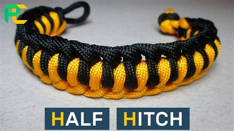 We did not find results for: Half Hitch Paracord Bracelet without buckle - YouTube