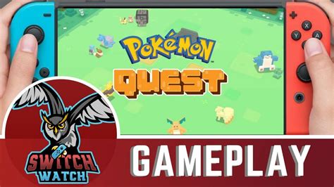Pok Mon Quest Nintendo Switch Gameplay First Impressions Youtube