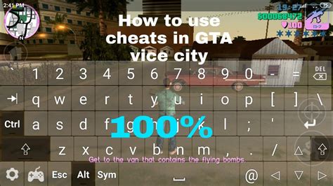 How To Use Cheats In Gta Vice City Youtube