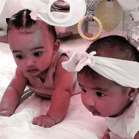Tummy Time With Chicago West From True Thompsons Cutest Photos E News