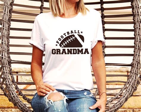 football grandma svg football fan svg football grandma etsy