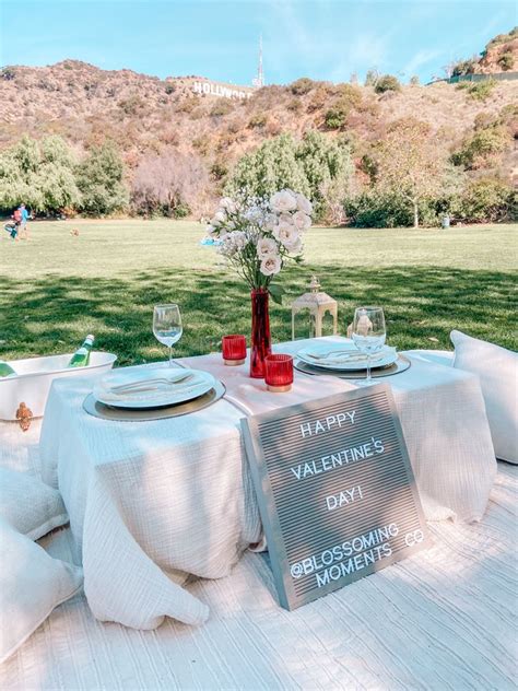 Valentines Day Picnic Blossoming Moments Co In 2021 Picnic Setup
