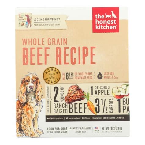 The Honest Kitchen Dog Food Whole Grain Beef Recipe Case Of 6 2