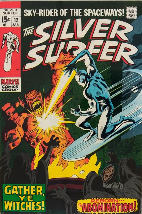 Capns Comics More Silver Surfer By John Buscema