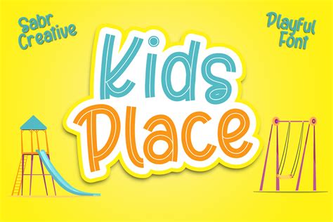 Kids Place Free Font Hey Fonts