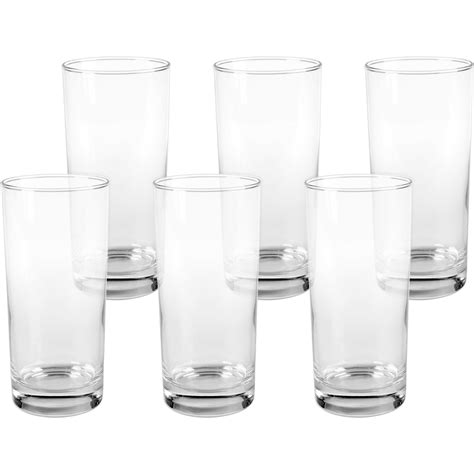 Office Settings Osicar16 Riviera Drinking Glasses 6 Box Clear
