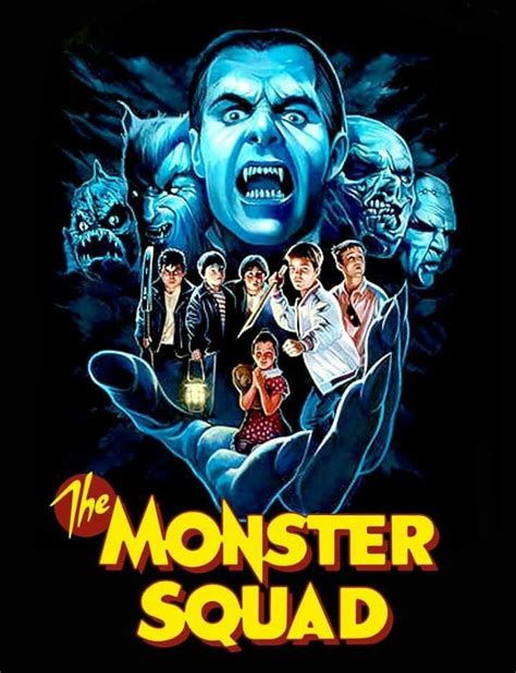 The Monster Squad Poster Classic Horror Movie Art