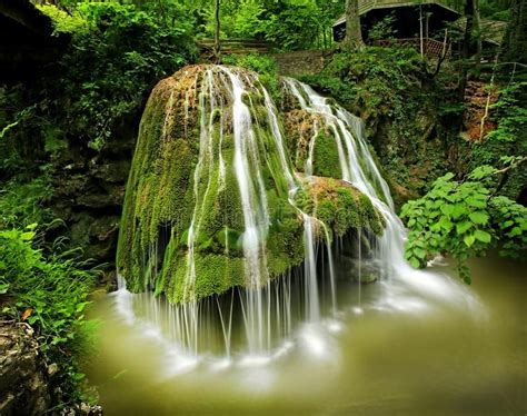 Bigar Waterfall Minis Canyon Anina Mountains Romania In Caras