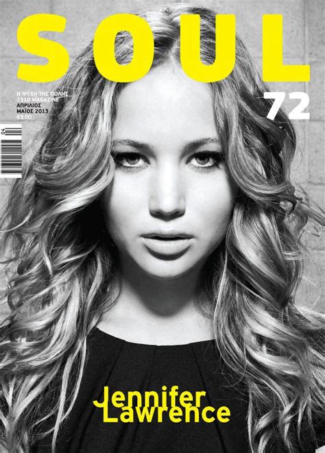 Jennifer Lawrence For Soul Magazine Greece May 2013 Magspider