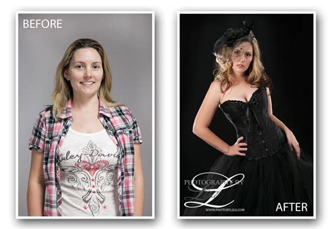 Before And After From Another Allure Photo Session Dress Tape Prom
