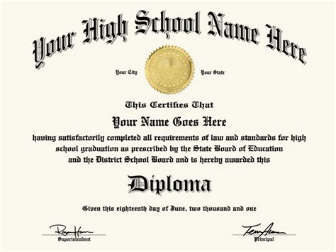 High School Diploma 2 One Day Diplomas