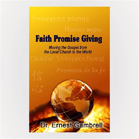 Faith Promise Giving Fundamental Baptist World Wide Mission